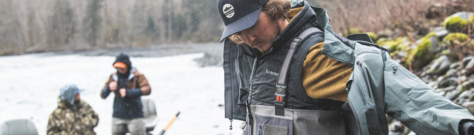 Simms Men's CX Fishing Jacket – Waders