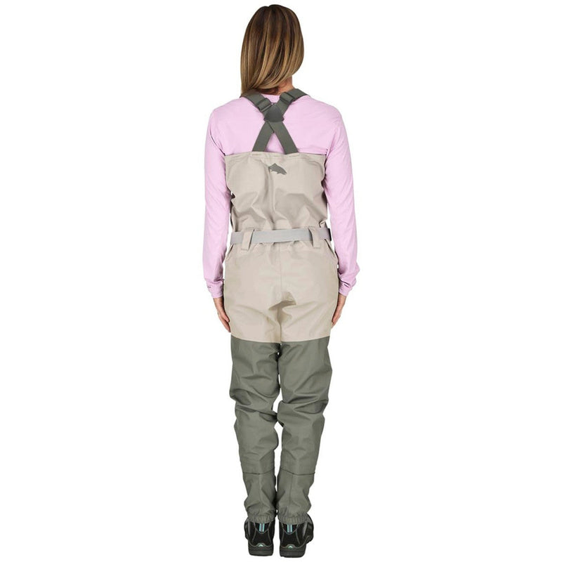 Load image into Gallery viewer, Simms Women&#39;s Tributary Stockingfoot Chest Waders - Platinum

