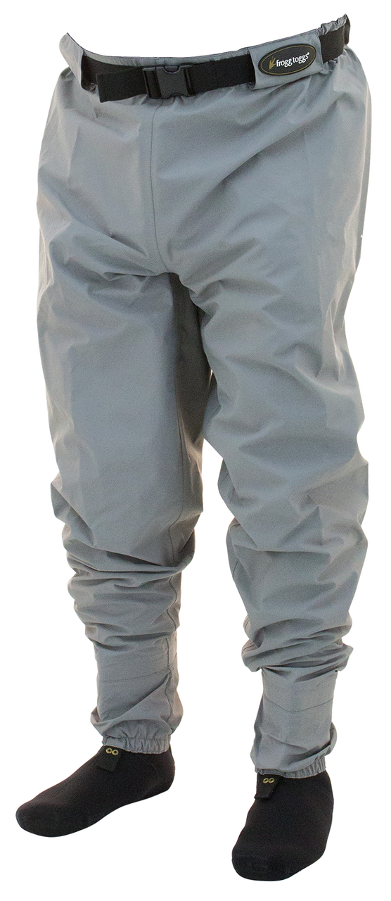  FROGG TOGGS Men's Standard Hellbender Stockingfoot Guide,  Fishing Wading Pants, Slate, Small : Sports & Outdoors