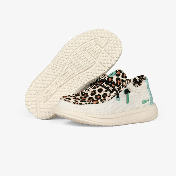 Load image into Gallery viewer, Gator Waders Kids Leopard Camp Shoes
