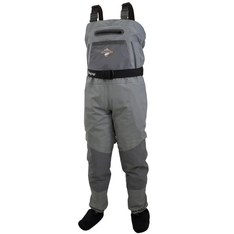 Load image into Gallery viewer, Frogg Toggs Mens Slate/Gray Steelheader Insulated Stockingfoot Chest Waders
