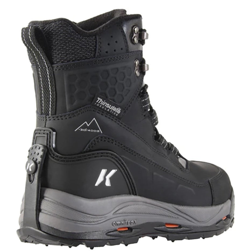 Load image into Gallery viewer, Korkers Mens Black/Grey  Snowmeggedon Boot
