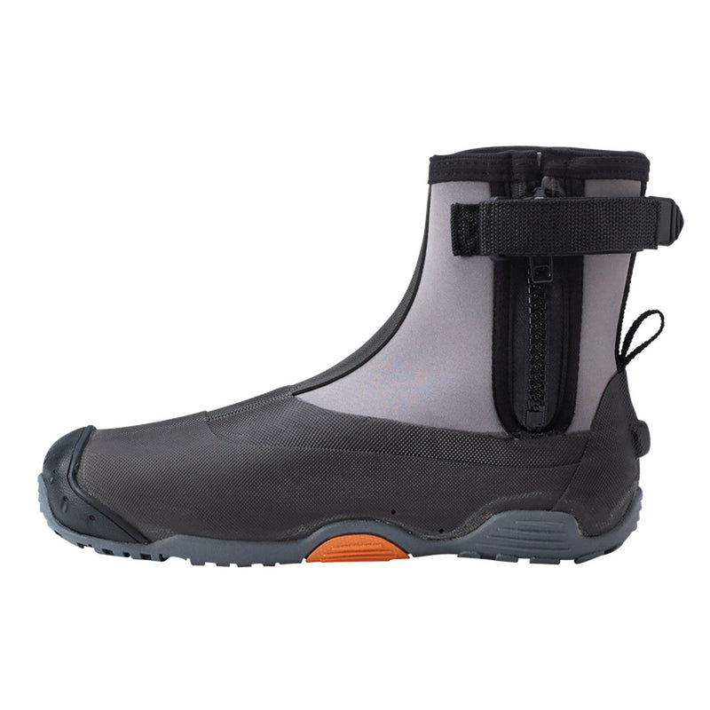 Load image into Gallery viewer, Northern Guide Neoprene Grip Sole Wading Shoe with zip on side
