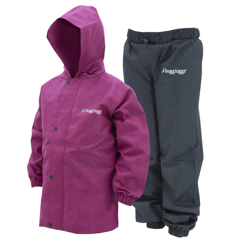 Load image into Gallery viewer, Frogg Toggs Youth Polly Woggs Rain Suit - Solids
