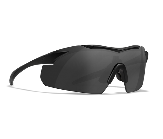 Wiley X WX Vapor Sunglasses - 3 Lens Package - Matte Black Frame