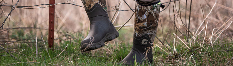 Top rubber 2025 hunting boots