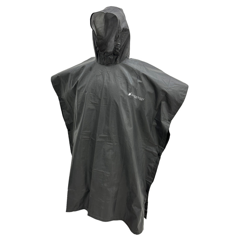 Load image into Gallery viewer, Frogg Toggs Youth Carbon Black Ultra-Lite2 Poncho
