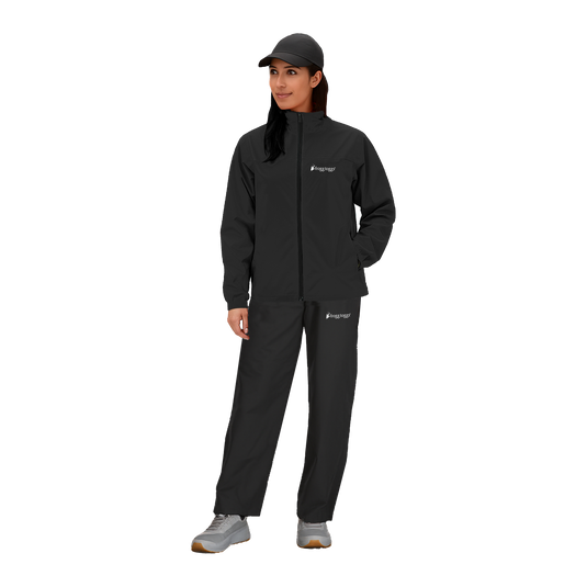 Frogg Toggs Womens Black Vapor Rain Suit