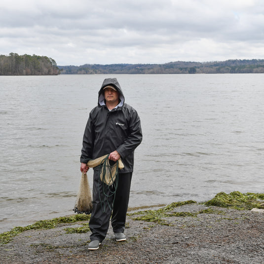 Frogg Toggs Mens White WayPoint Angler Jacket 