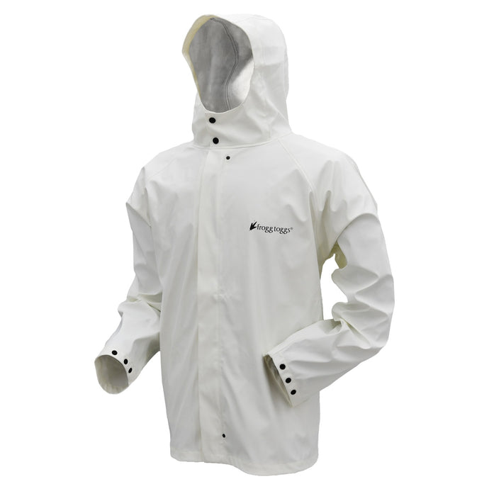 Frogg Toggs Mens White WayPoint Angler Jacket 