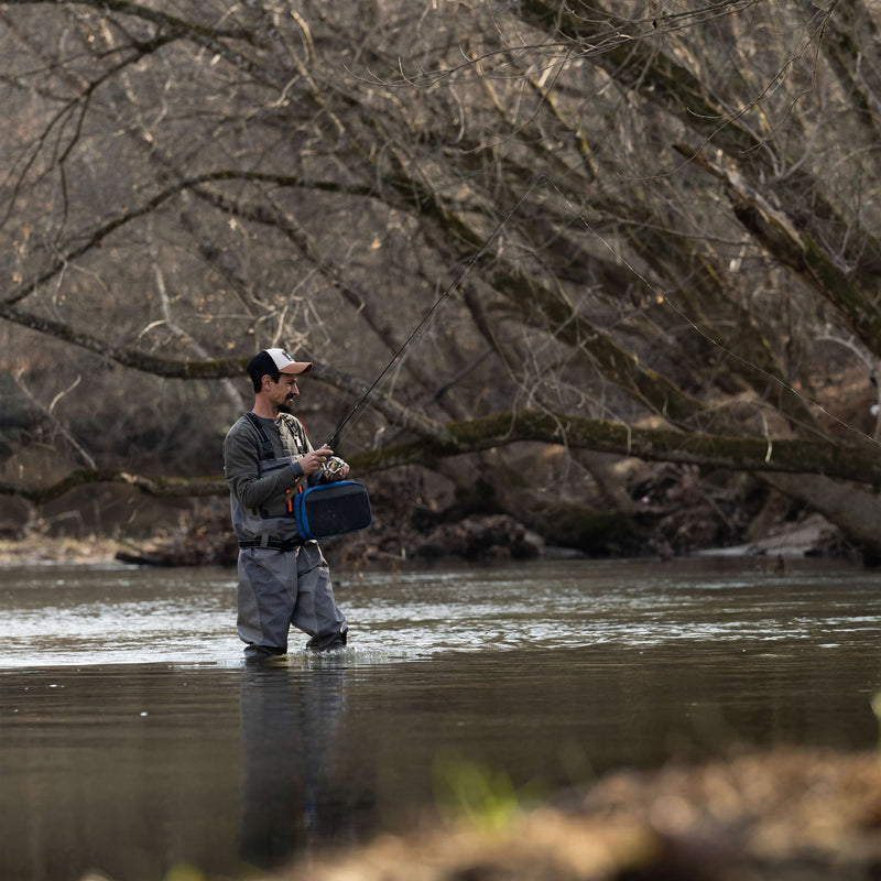 Load image into Gallery viewer, Frogg Toggs Mens Realtree Fishing Gray Pilot II Breathable Stockingfoot Wader 
