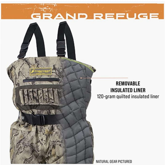 Frogg Toggs Mens Realtree Max-7 Grand Refuge® 3.0 Bootfoot Wader