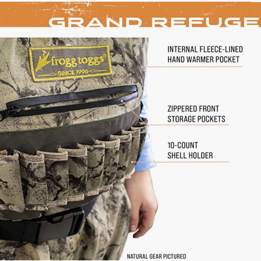 Bottomland Waders Frogg Toggs Mens MO Original Bottomland Grand Refuge® 3.0 Bootfoot Wad ...