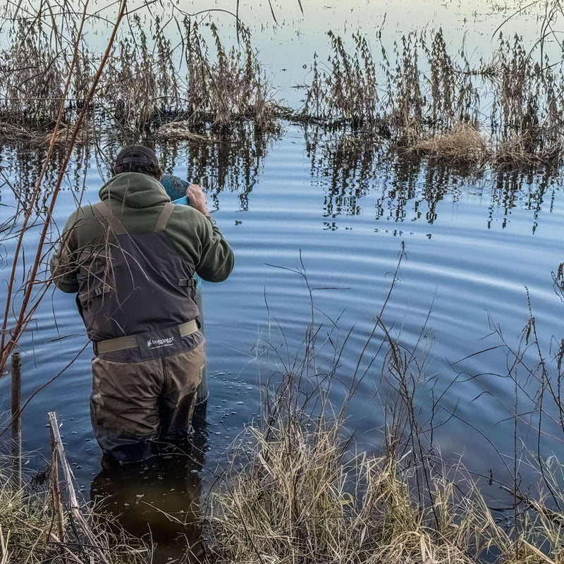 Load image into Gallery viewer, Frogg Toggs Mens Brown Grand Refuge® 3.0 Bootfoot Zip-Front Chest Wader
