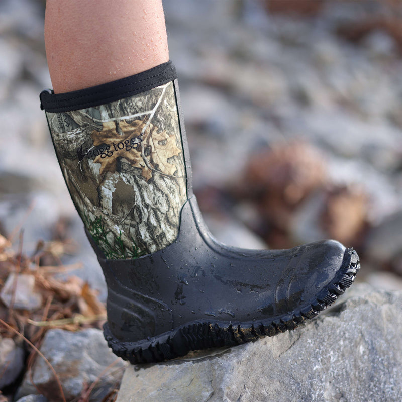 Load image into Gallery viewer, Frogg Toggs Youth Realtree APX Cubby Pull-On Waterproof Boot 
