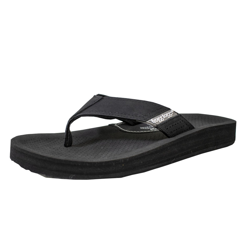 Load image into Gallery viewer, Frogg Toggs Mens Black Charter Sandal

