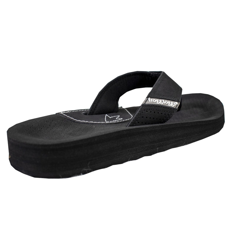 Load image into Gallery viewer, Frogg Toggs Mens Black Charter Sandal
