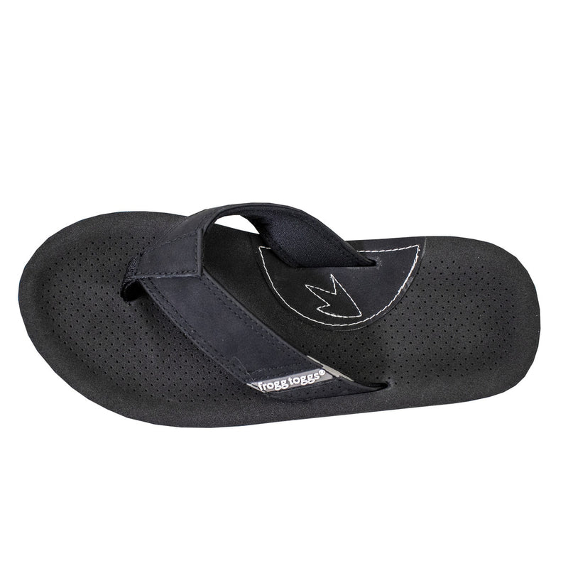 Load image into Gallery viewer, Frogg Toggs Mens Black Charter Sandal
