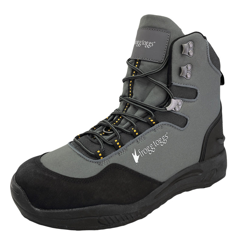 Load image into Gallery viewer, Frogg Toggs Mens Dark Graphite Deep Current Cleated Wading Boot
