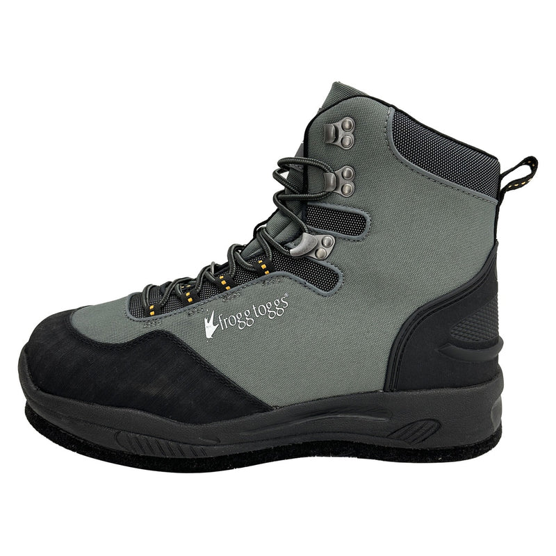 Load image into Gallery viewer, Frogg Toggs Mens Dark Graphite Deep Current Felt Wading Boot
