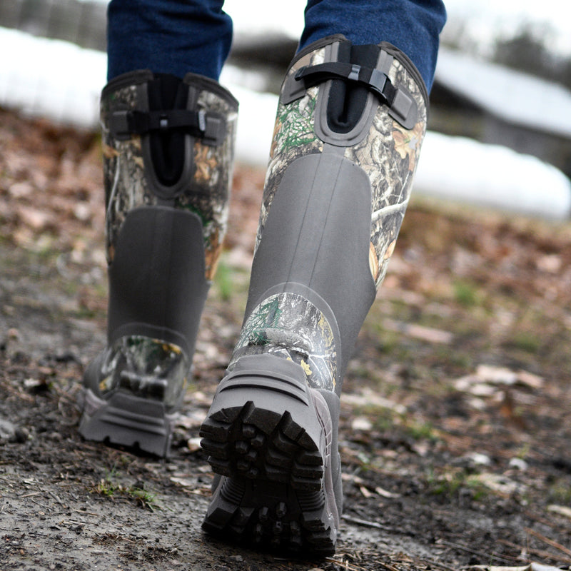 Load image into Gallery viewer, Frogg Toggs Mens Mossy Oak Bottomland Ridge Buster Waterproof 7mm Knee Boot
