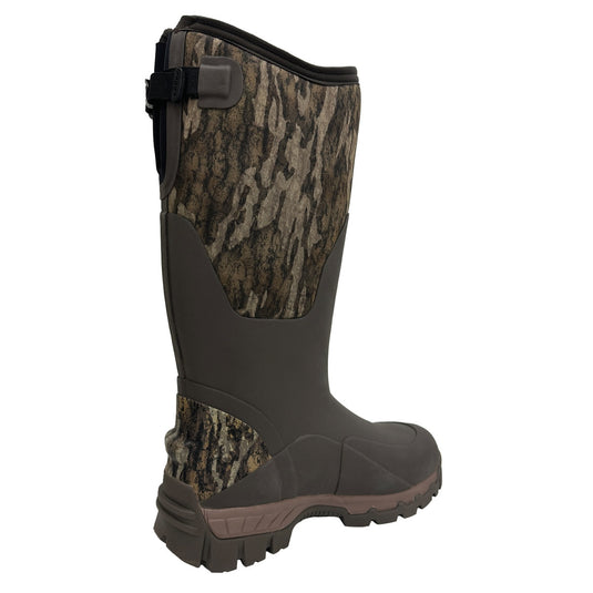 Frogg Toggs Mens Mossy Oak Bottomland Ridge Buster Waterproof 7mm Knee Boot