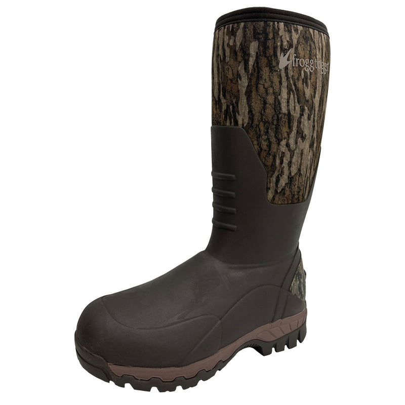 Load image into Gallery viewer, Frogg Toggs Mens Mossy Oak Bottomland Ridge Buster 600gm Waterproof Knee Boots
