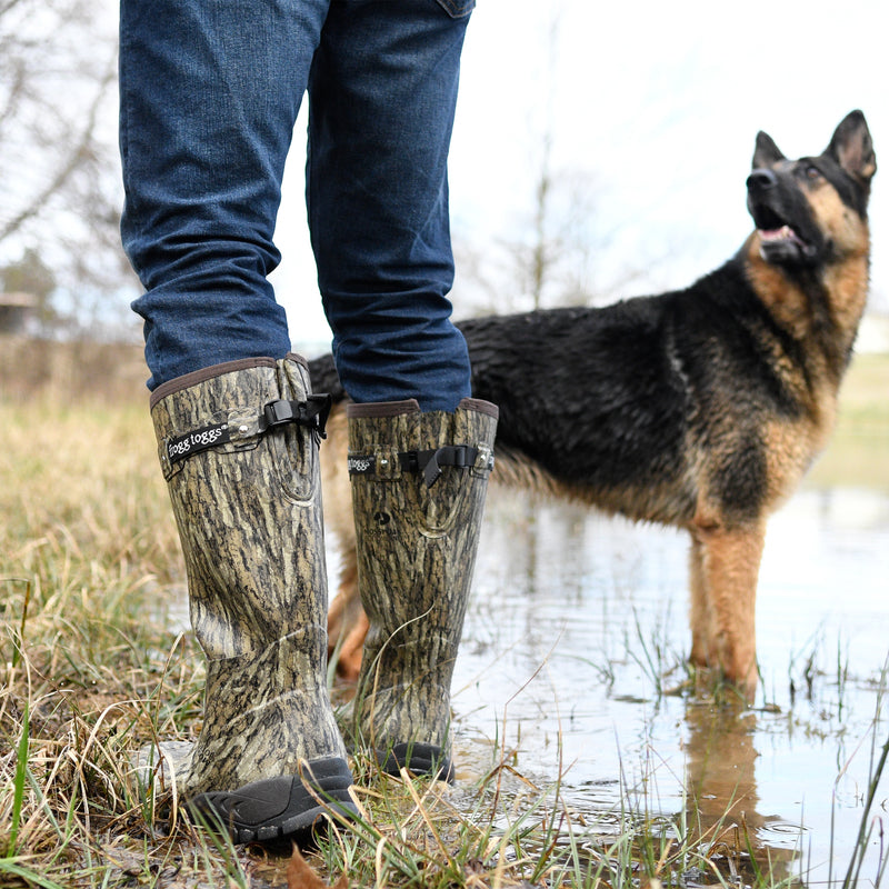 Load image into Gallery viewer, Frogg Toggs Mens Mossy Oak Bottomland Ridge Buster Waterproof Snake Boot
