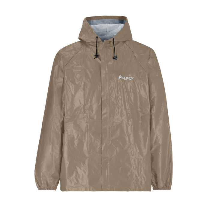 Frogg Toggs Mens Khaki Ultra-Lite Waterproof Rain Jacket