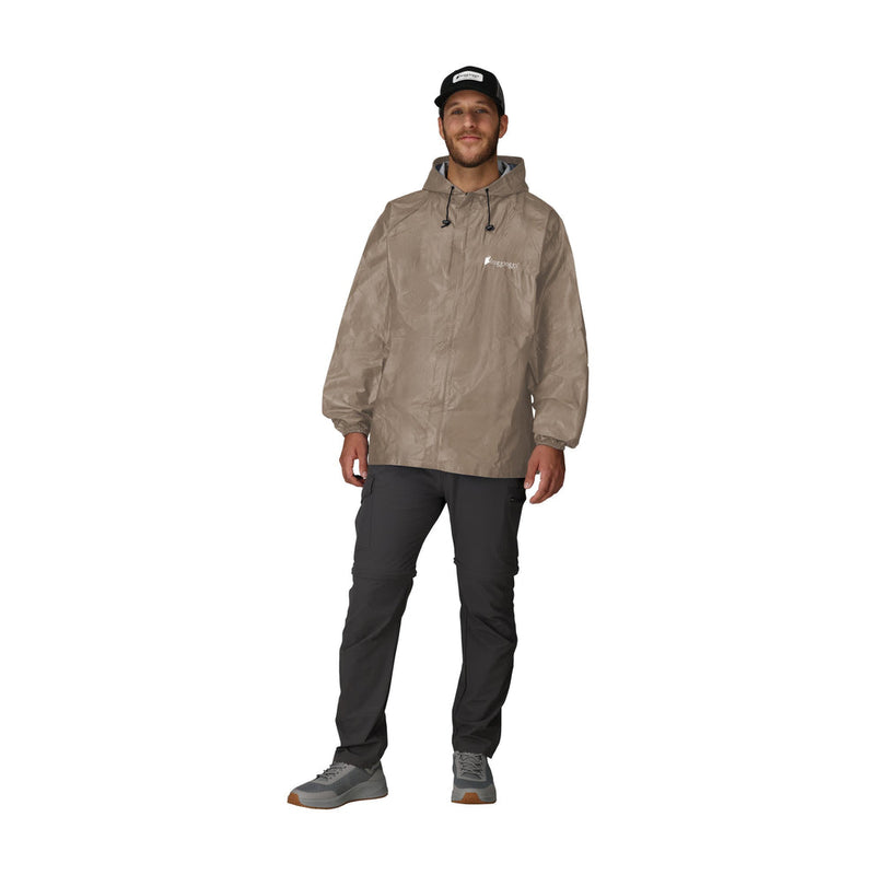 Load image into Gallery viewer, Frogg Toggs Mens Khaki Ultra-Lite Waterproof Rain Jacket
