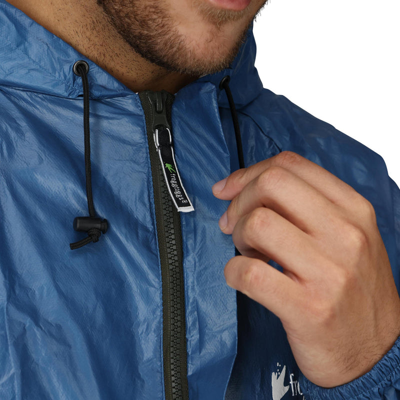 Load image into Gallery viewer, Frogg Toggs Mens Royal Blue Ultra-Lite Waterproof Rain Jacket
