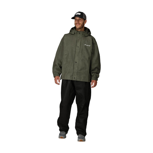 Frogg Toggs Mens Stone Signature Bull Frogg Waterproof Jacket