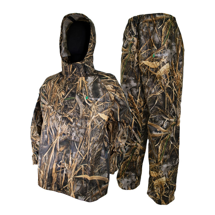 Frogg Toggs Mens Realtree MAX7 Classic All-Sport Waterproof Breathable Rain Suit