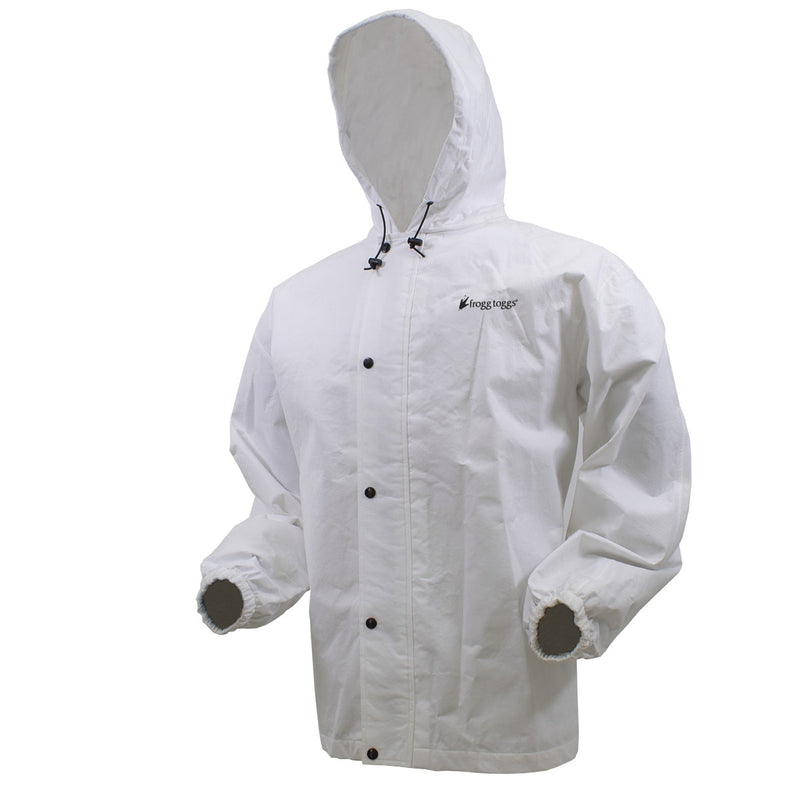 Load image into Gallery viewer, Frogg Toggs Mens White Classic All-Sport Waterproof Breathable Rain Suit
