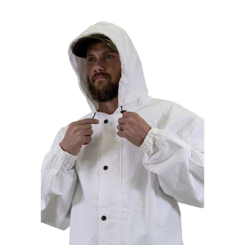 Load image into Gallery viewer, Frogg Toggs Mens White Classic All-Sport Waterproof Breathable Rain Suit
