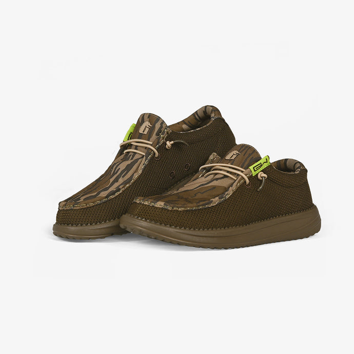 Gator Waders Youth Mossy Oak 2-Tone Original Bottomland Camp Shoes