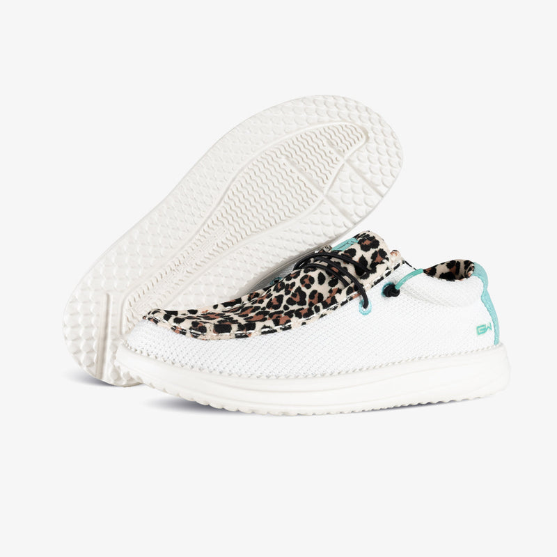 Load image into Gallery viewer, Gator Waders Youth Leopard Camp Shoes
