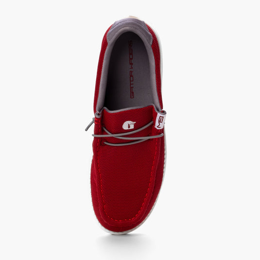 Gator Waders Mens Crimson Camp Shoes Tailgator Series