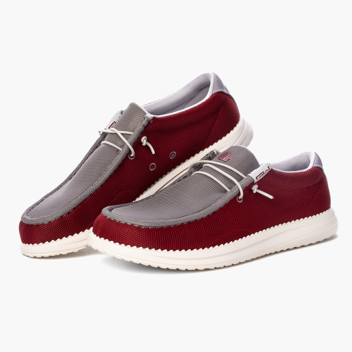Gator Waders Mens Maroon Camp Shoes Tailgator Series
