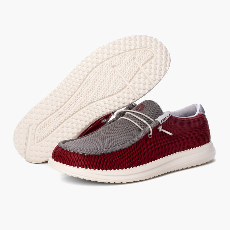 Load image into Gallery viewer, Gator Waders Mens Maroon Camp Shoes Tailgator Series
