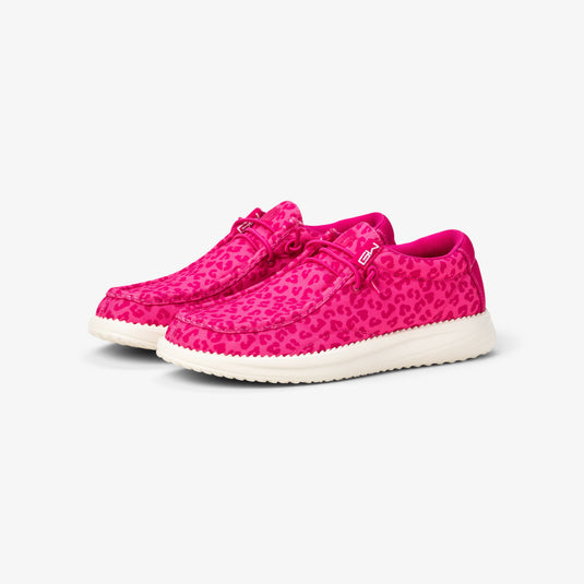 Gator Waders Womens Pink Leopard Camp Shoes