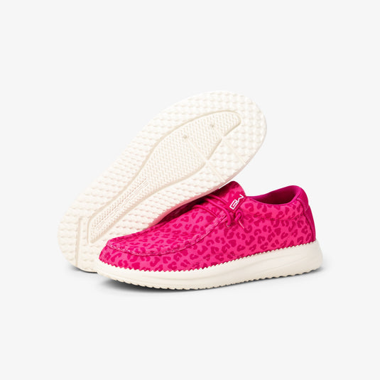 Gator Waders Womens Pink Leopard Camp Shoes