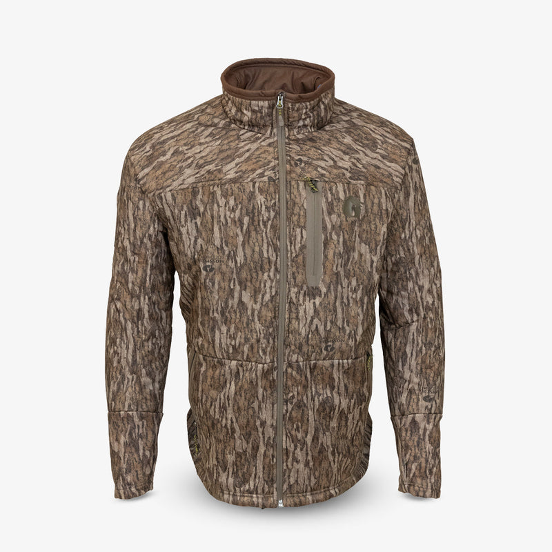 Load image into Gallery viewer, Gator Waders Mens Mossy Oak Bottomland Bounty Insulator Jacket
