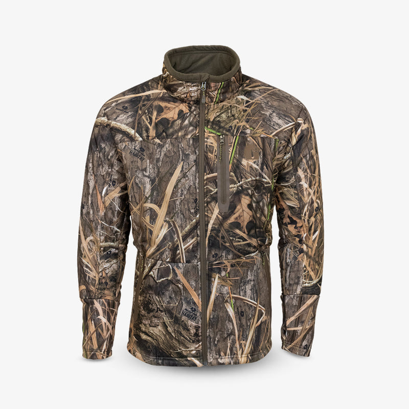 Load image into Gallery viewer, Gator Waders Mens Mossy Oak Habitat Bounty Insulator Jacket
