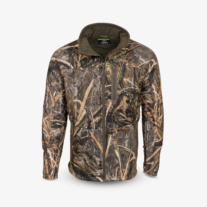 Load image into Gallery viewer, Gator Waders Mens Mossy Oak Habitat Bounty Insulator Jacket
