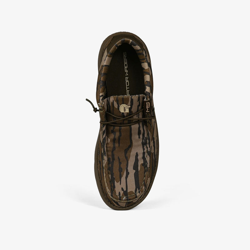 Load image into Gallery viewer, Gator Waders Mens 2-Tone Mossy Oak Original Bottomland Camp Shoes
