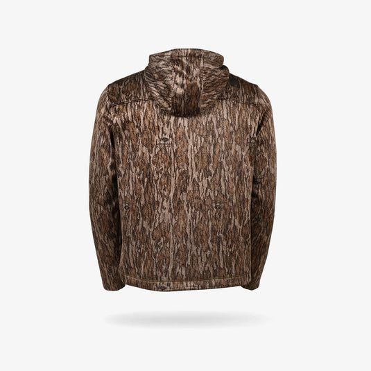 Gator Waders Mens Mossy Oak Bottomland Catahoula 1/2 Zip Hoodie