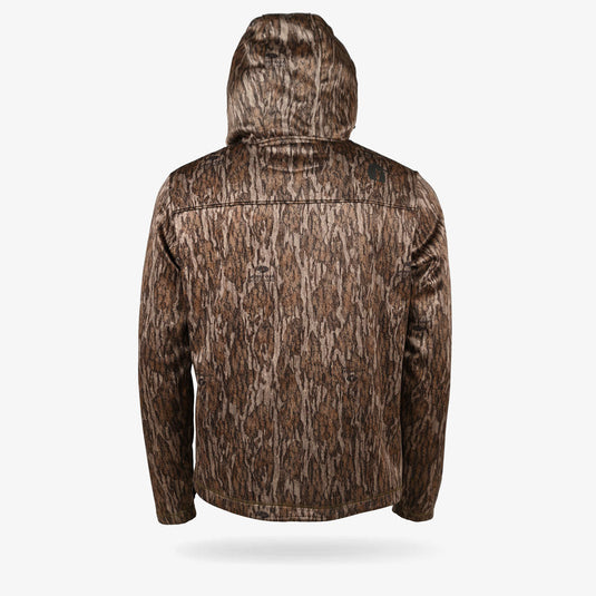 Gator Waders Mens Mossy Oak Bottomland Catahoula 1/2 Zip Hoodie