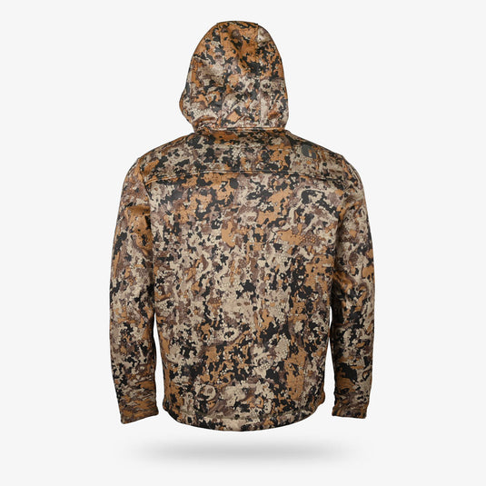 Gator Waders Mens Seven Brown Catahoula 1/2 Zip Hoodie