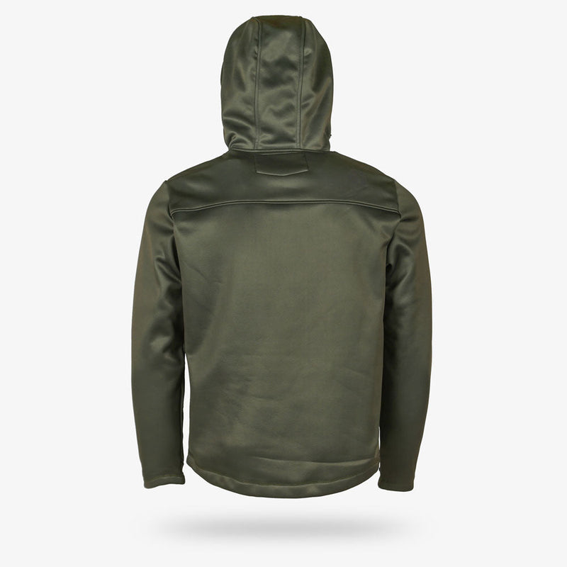 Load image into Gallery viewer, Gator Waders Mens Olive Catahoula 1/2 Zip Hoodie
